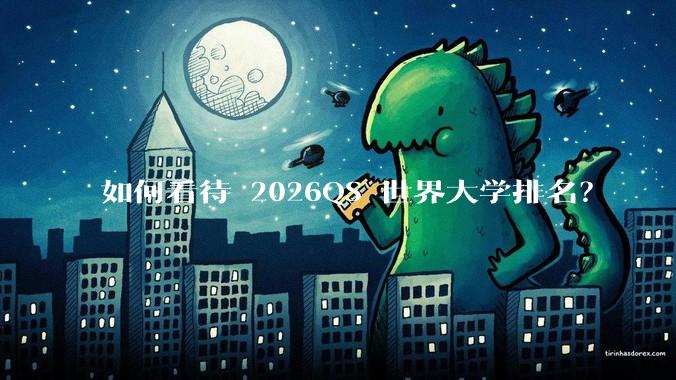 如何看待 2026QS 世界大学排名？